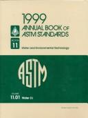 Cover of: 1999 annual book of ASTM standards. by American Society for Testing and Materials