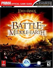 Cover of: The Lord of the Rings: The Battle for Middle-earth (Prima Official Game Guide)