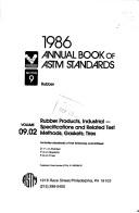 Cover of: Annual Book of Astm Standards, 1986. Vol 09.02 by American Society for Testing and Materials