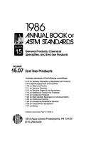 Cover of: Annual Book of Astm Standards, 1986 by 