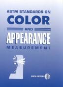 Cover of: Astm Standards on Color and Appearance Measurement by 