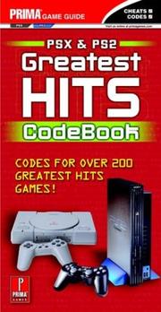 Cover of: Greatest Hits Code Book | Prima Development