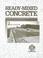 Cover of: Ready-Mixed Concrete