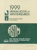 Cover of: Annual book of ASTM standards. by American Society for Testing and Materials