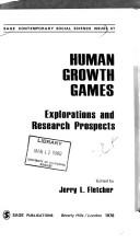 Cover of: Human Growth Games by Jerry L. Fletcher, H. D. Fletcher