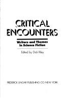 Cover of: Critical Encounters by 