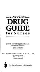 Cover of: Davis' Drug Guide for Nurses by Judith Hopfer Deglin