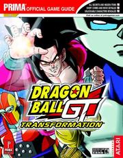 Cover of: Dragon Ball GT: Transformation (Prima Official Game Guide)