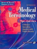 Cover of: Package of Medical Terminology Online (WebCT format) and Medical Terminology Specialties: A Medical Specialties Approach with Patient Records