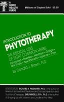 Cover of: Introduction to Phytotherapy (Good Health Guides) | Donald J. Brown