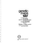 Cover of: Genetic maps 1987 by Stephen J. O'Brien, editor.