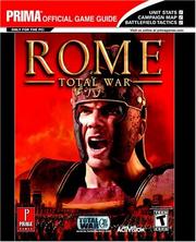 Cover of: Rome: Total War (Prima Official Game Guide)