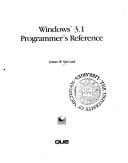 Cover of: Windows 3.1 Programmer's Reference (Programming Series) by James W. H. McCord
