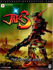 Cover of: Jak 3 : Piggyback's The Official Guide