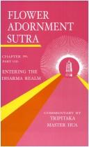 Cover of: Entering the Dharma Realm: Chapter 39 Part VIII