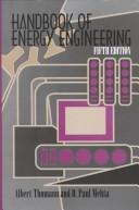 Cover of: Handbook of Energy Engineering by Albert Thumann