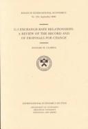 Cover of: G-3 Exchange-Rate Relationships by Richard H. Clarida