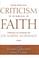 Cover of: From Biblical Criticism to Biblical Faith