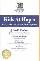 Cover of Kids at Hope by John Carlos