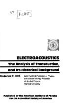 Cover of: Electroacoustics (Chandler & Sharp Publications in Political Science)