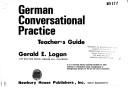 Cover of: German Converstl Prac Tg by Logan