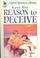Cover of: Reason to Deceive