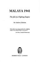 Cover of: Malaya 1941: the fall of a fighting empire