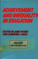 Cover of: Achievement and Inequality in Education (Open University Set Book)