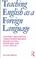 Cover of: Teaching English As a Foreign Language