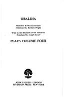 Cover of: Obaldia by René de Obaldia