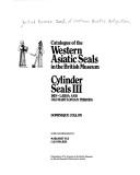Cover of: Catalogue of the Western Asiatic Seals in the British Museum by 