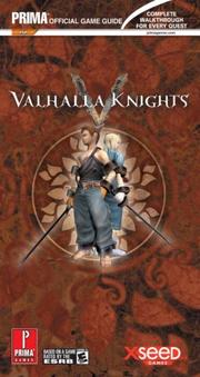 Cover of: Valhalla Knights: Prima Official Game Guide (Prima Official Game Guides)