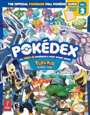 Cover of: Pokemon Diamond & Pearl Pokedex: Prima Official Game Guide Vol. 2 (Prima Official Game Guides)