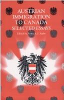 Cover of: Austrian Immigration to Canada: Selected Essays