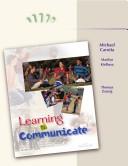 Cover of: Learning to Communicate (Minicourses)