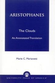 Cover of: The  clouds by Aristophanes