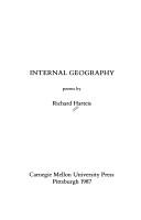 Cover of: Internal Geography (Carnegie Mellon Poetry)