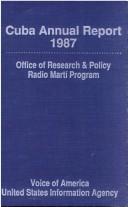 Cover of: Cuba Annual Report: 1985