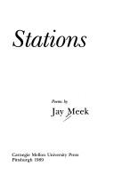 Cover of: Stations: Poems