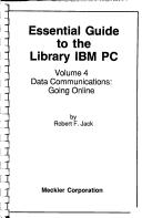 Cover of: Essential Guide to the Library IBM PC: Data Communications : Going Online (Essential Guide to the Library Ibm PC)