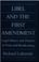 Cover of: Libel and the First Amendment