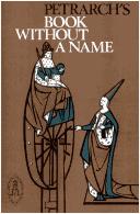 Cover of: Petrarch's Book Without a Name: A Translation of the Liber Sine Nomine