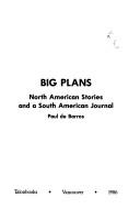 Cover of: Big Plans