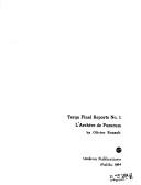 Terqa Final Reports No. 1 by Olivier Rouault