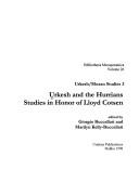 Cover of: Urkesh/Mozan Studies 3: Urkesh and the Hurrians  by 