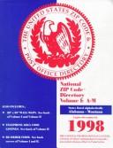 Cover of: National 5-Digit Zip Code and Post Office Directory 1998 (National Five-Digit Zip Code & Post Office Directory (2v.))