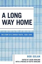 Cover of: A Long Way Home: The Story of a Jewish Youth, 1939-1949