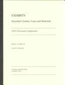 Cover of: Exhibits for Decedent's Estates: Cases and Materials : 2000 Documents Supplement