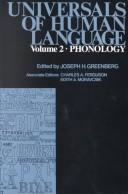 Cover of: Phonology (Universals of Human Language, Volume 2)
