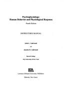 Cover of: Psychophysiology Inst.Manl 4th